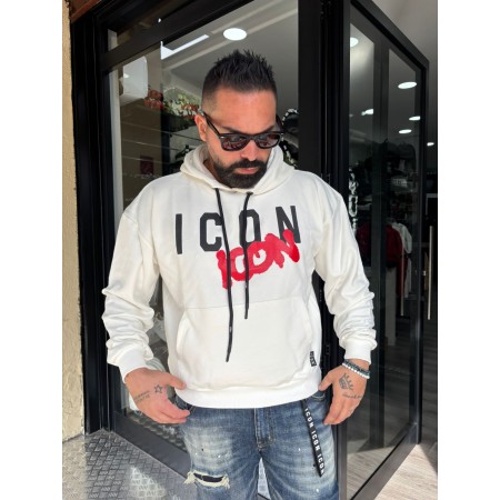 FELPA ICON CAPPUCCIO CON...