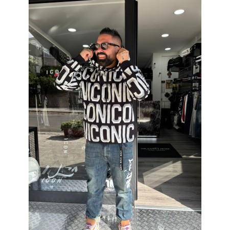 FELPA CAPPUCCIO ICON TUTTA...