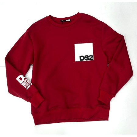 FELPA DS2 GIROCOLLO CON...